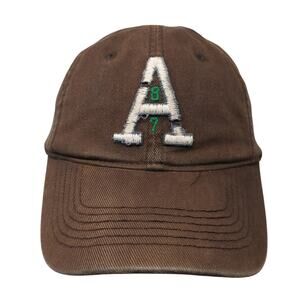 A87 Fitted Baseball Cap Brown Medium Lightweight Embroidered Aeropostale